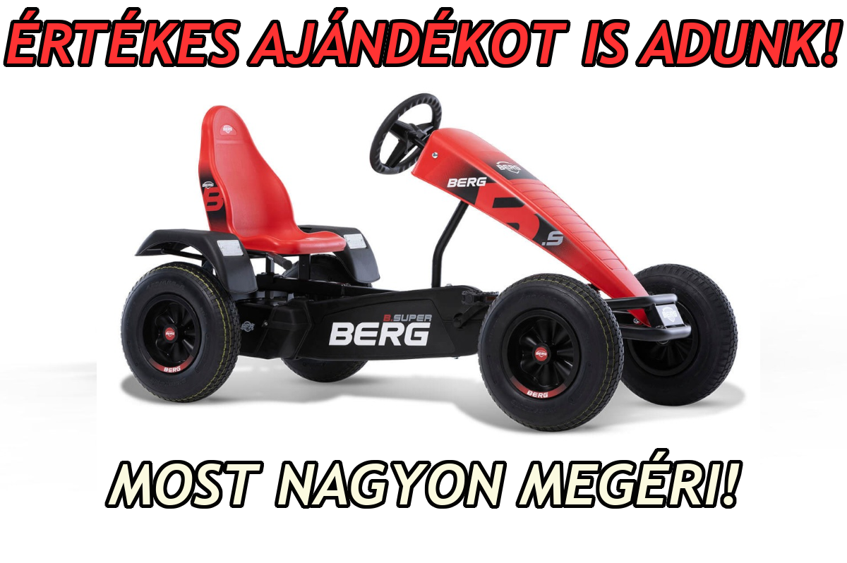 BERG gokart XL B.SUPER RED BFR