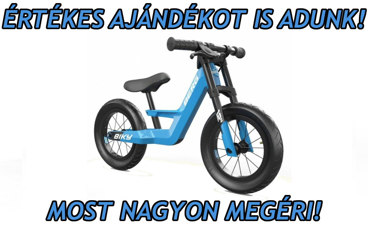 BERG BIKY CITY BLUE (Kézifékkel)