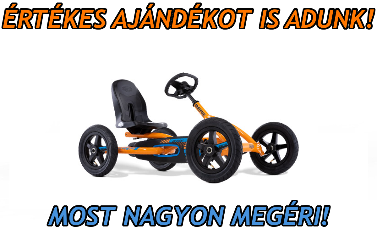 BERG gokart BUDDY B-ORANGE