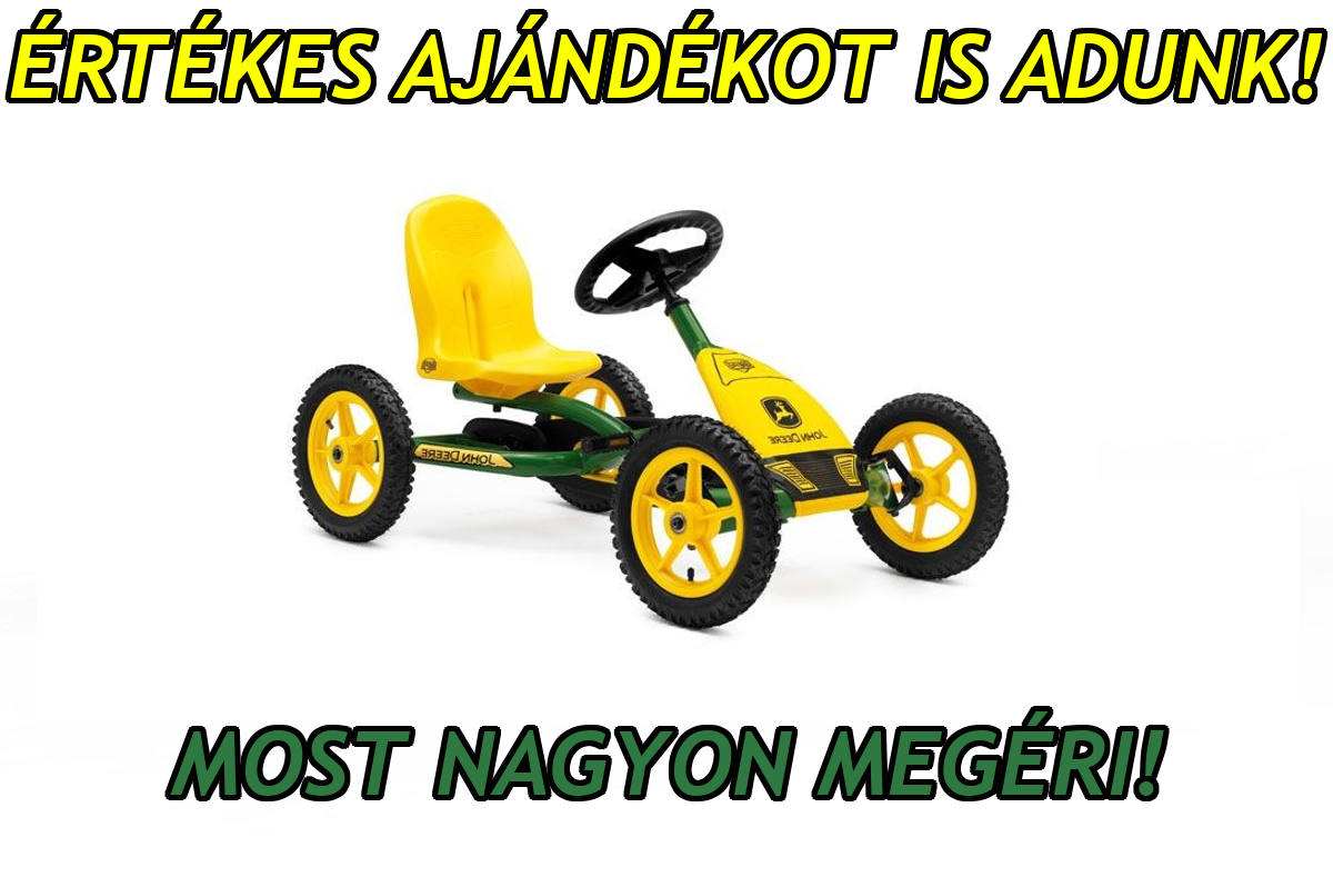 BERG gokart BUDDY JOHN DEERE