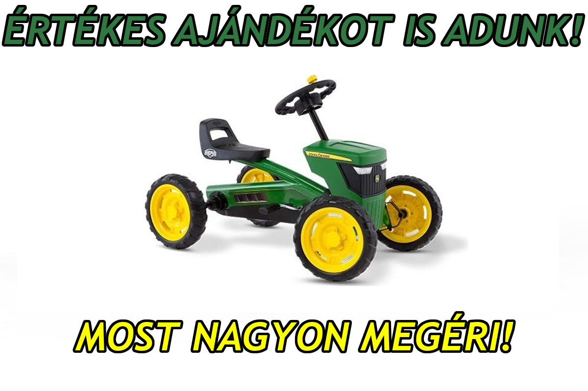 BERG gokart BUZZY JOHN DEERE