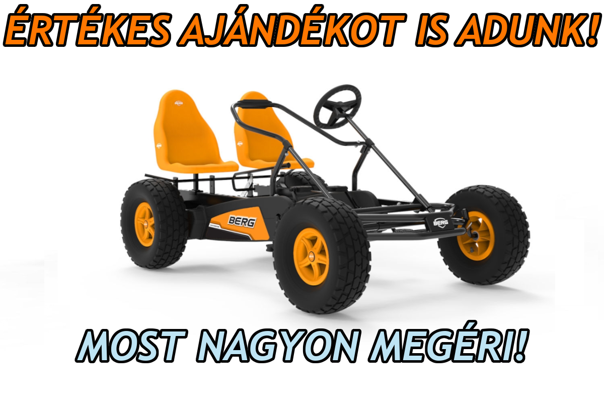 BERG gokart DUO COASTER