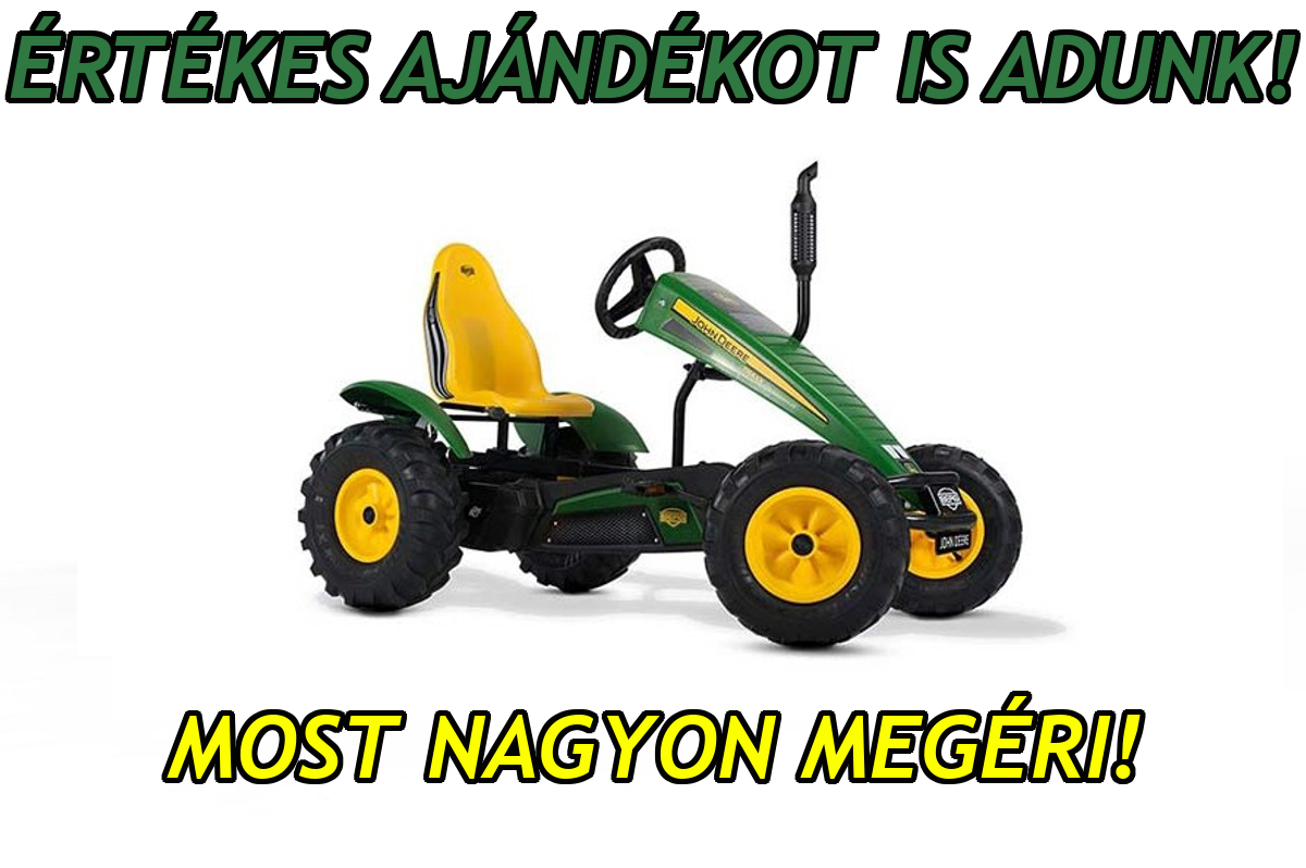 BERG gokart JOHN DEERE BFR XXL