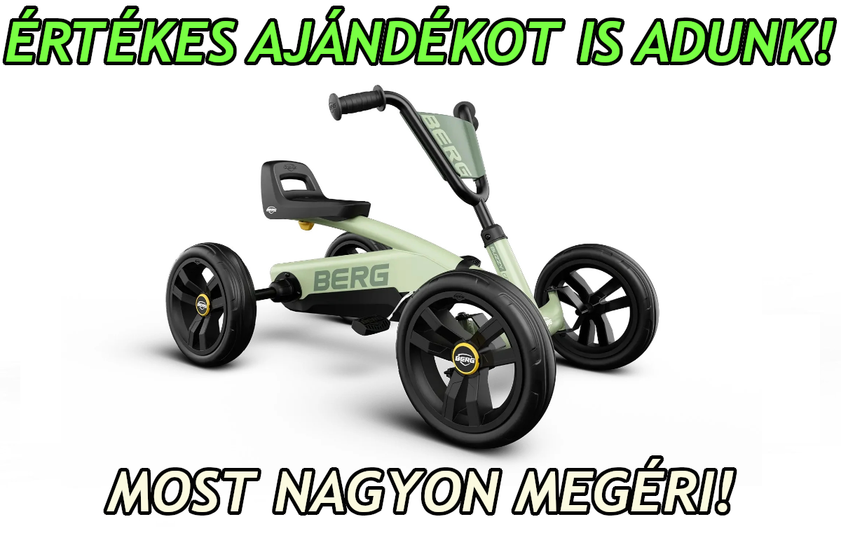 BERG gokart BUZZY GREEN
