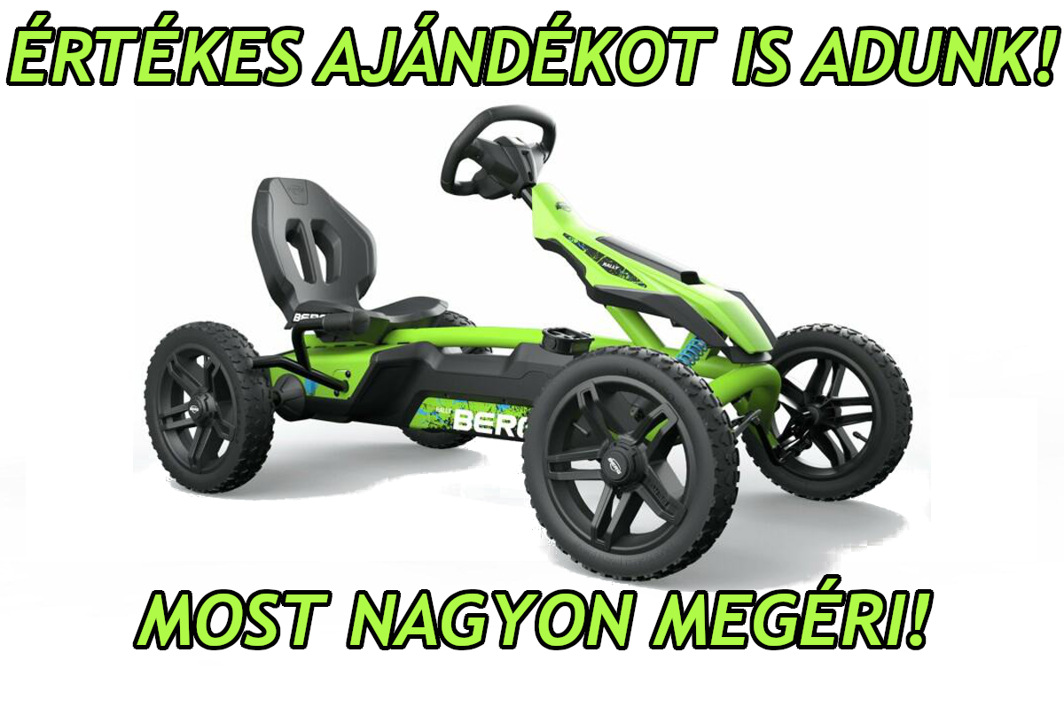 BERG gokart RALLY DRT GREEN