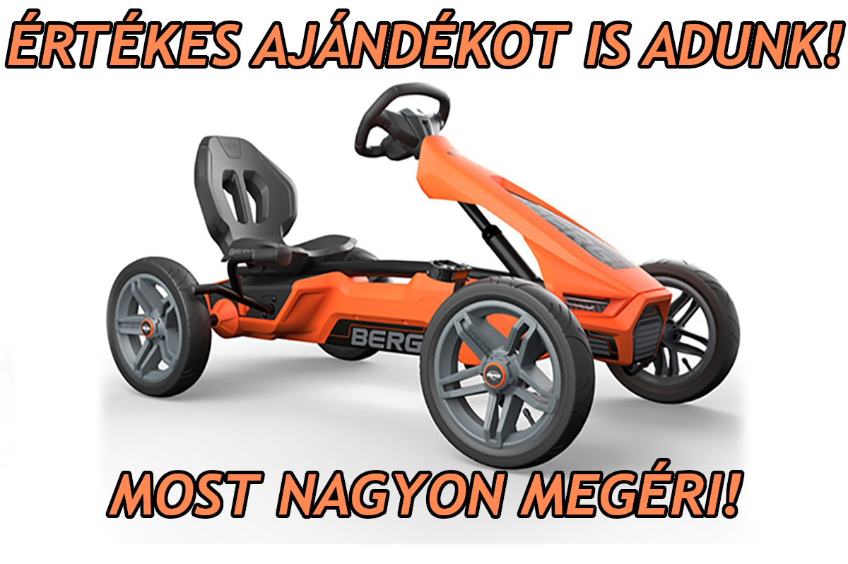 BERG gokart RALLY NRG ORANGE