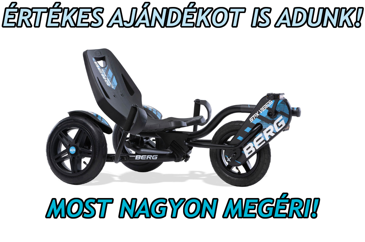 BERG gokart STREET-X VIBES